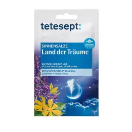 Tetesept Smyslové soli Země snů, 60 g