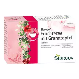 SIDROGA Wellness ovocný čaj s filtračním sáčkem z granátového jablka, 20X2,0 g