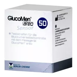 GLUCOMEN areo testovací proužky pro senzor, 50 ks