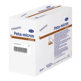 PEHA-MICRON latexové OP-rukavice vel. 7,5, 50X2 ks