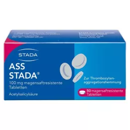 ASS STADA 100 mg žaludeční -rezistentní tablety, 50 ks