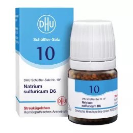 BIOCHEMIE DHU 10 g Natrium sulfuricum D 6 Globuli, 10 g