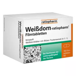 WEISSDORN-RATIOPHARM Potahované tablety, 100 ks