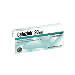 CEFAZINK 20 mg potahované tablety, 60 ks