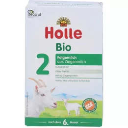 HOLLE Organické pokračovací mléko 2 na bázi sušeného kozího mléka, 400 g