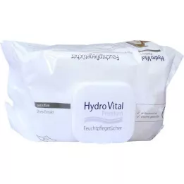Hydrovital ručníky mokré péče se shea, 80 ks