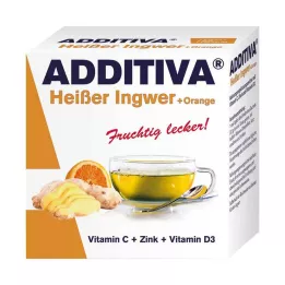 ADDITIVA horký zázvor+pomerančový prášek, 120g