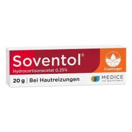 SOVENTOL Hydrokortison acetát 0,25% smetana, 20 g