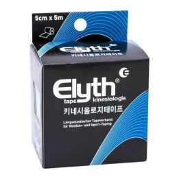 Elyth Tape Kinesiology 5 cm x 5 m černá, 1 kus