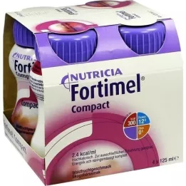 FORTIMEL Compact 2.4 Chuť lesního ovoce, 4x125 ml