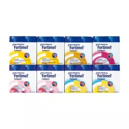 FORTIMEL Kompaktní 2,4 mix box 8X4X125 ml