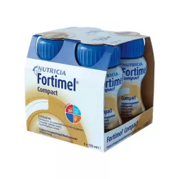 FORTIMEL Kompaktní příchuť 2,4 Cappuccino, 4X125 ml