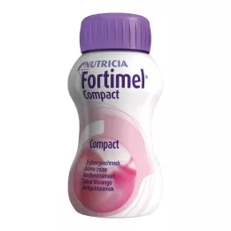 FORTIMEL Kompaktní 2,4 jahodová příchuť 8X4X125 ml