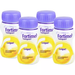 FORTIMEL Compact 2.4 Chuť meruňky 8x4x125 ml