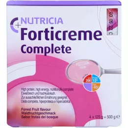 FORTICREME Chuť lesního ovoce, 4x125 g