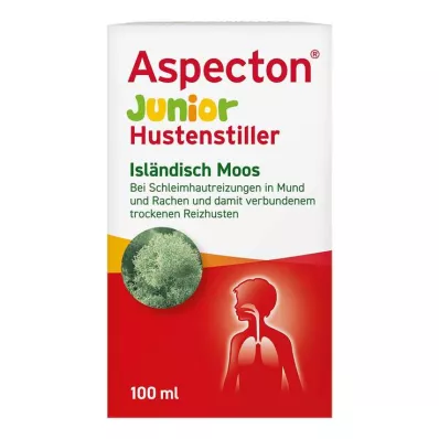 ASPECTON Juniorský džus z islandského mechu proti kašli, 100 ml