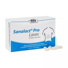 SANALACT Kapsle Pro Laves, 60 ks