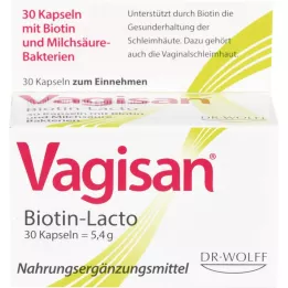 Vagisan Biotin-Lacto kapsle, 30 ks