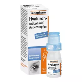 HYALURON-RATIOPHARM Oční kapky, 10 ml