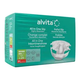 Alvita All-in-One inkontinenční kalhotky super medium day, 24 ks