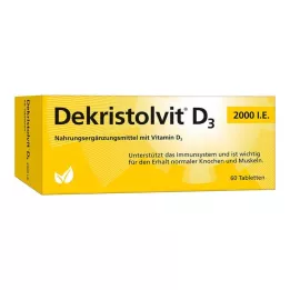 DEKRISTOLVIT D3 2 000 IU tablety, 60 ks