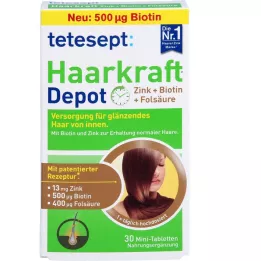 Tetesept Chlupatý depot fólie tablety, 30 ks