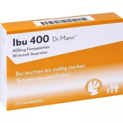 IBU 400 tablety potažených filmem Dr.Mann, 20 ks