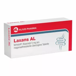 LAXANS AL gastrorezistentní potahované tablety, 10 ks