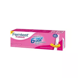 FEMTEST Včasný test 6 dní předem, 1 hodinu