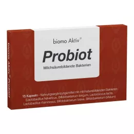 BIOMO Aktivní kapsle Probiot, 15 ks