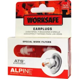 ALPINE WORKSAFE Špunty do uší, 2 ks