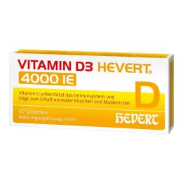 VITAMIN D3 HEVERT 4 000 IU tablety, 30 ks