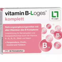 VITAMIN B-LOGES zcela tablety potažené filmem, 60 ks