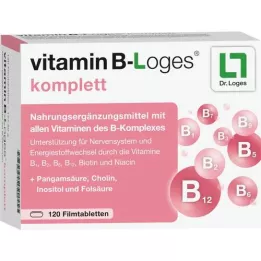 VITAMIN B-LOGES zcela tablety potažené filmem, 120 ks