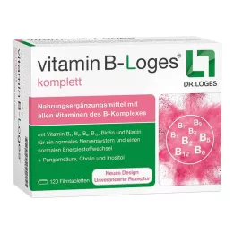 VITAMIN B-LOGES kompletní potahované tablety, 120 ks