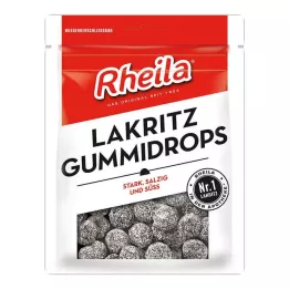 RHEILA Lékořicové gumy s cukrem, 90 g