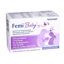 TETESEPT Femi Baby potahované tablety+měkké tobolky, 2X30 ks