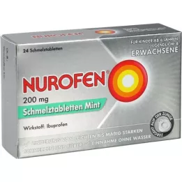 NUROFEN 200 mg tablet tavu máty, 24 ks
