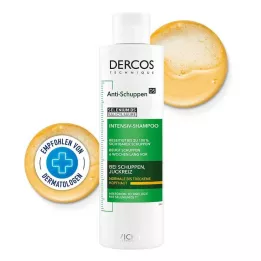 VICHY DERCOS Šampon proti lupům na suchou pokožku hlavy, 200 ml