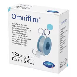 OMNIFILM Fixační sádrová fólie 1,25 cm x 5 m, 1 kus