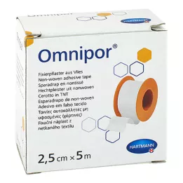 OMNIPOR Fixační sádrové rouno 2,5 cmx5 m, 1 kus