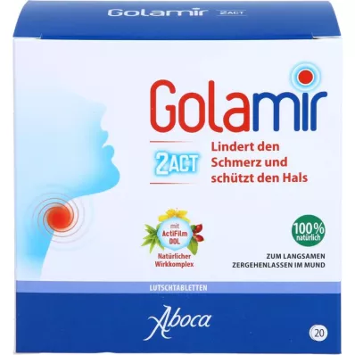 GOLAMIR 2Act pastilky, 30 g