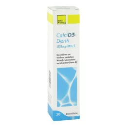 CALCI D3-Denk 1 000 mg/880 I.E. šumivé tablety, 20 ks
