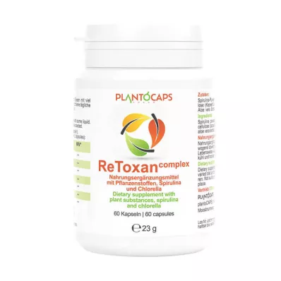 PLANTOCAPS Komplexní kapsle ReToxan, 60 ks