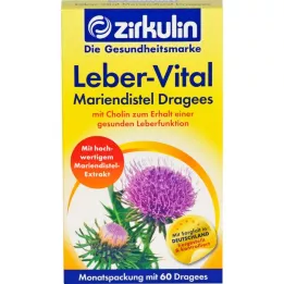ZIRKULIN Tablety z ostropestřce Leber-Vital, 60 ks