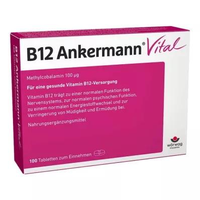 B12 ANKERMANN Vital tablety, 100 ks