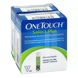 ONE TOUCH Vyberte plus testovací proužky v krvi, 100 ks