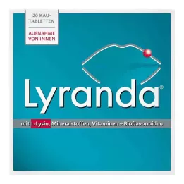 LYRANDA Žvýkací tablety, 20 ks