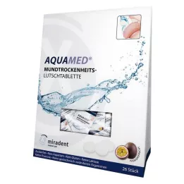 MIRADENT Aquamed pastilky na sucho v ústech, 60 g