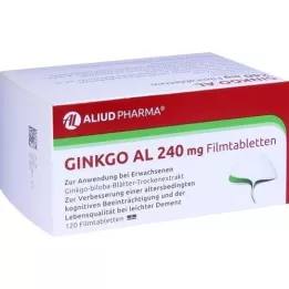 GINKGO AL 240 mg filmových tablet, 120 ks